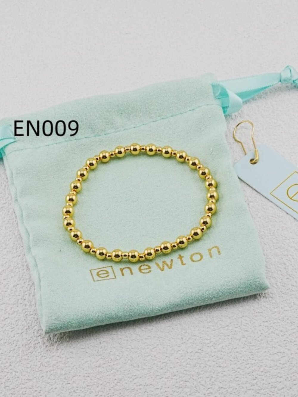 Enewton Gold Mixed-Size Bead Bracelet